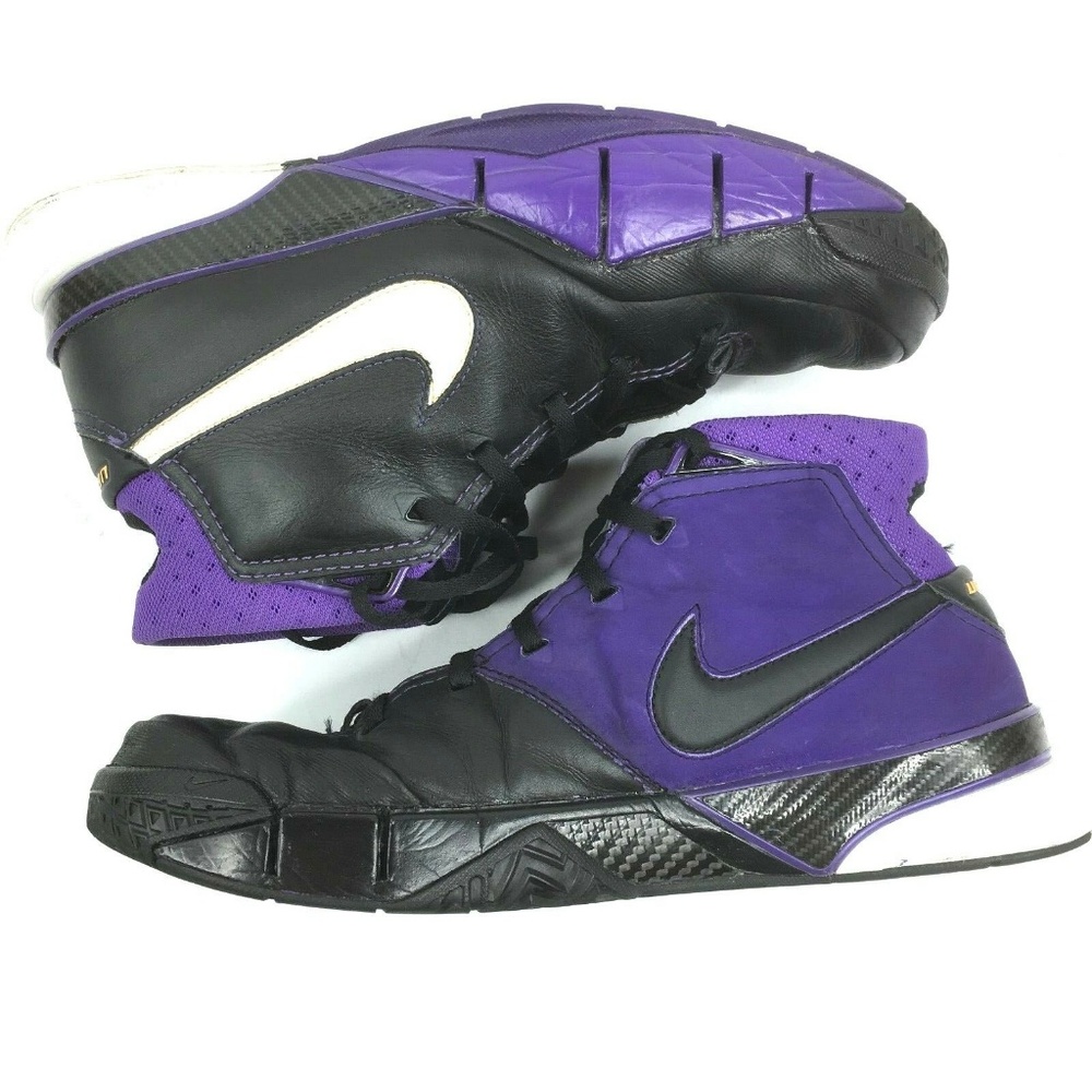 2006 Nike Zoom Kobe 1 OG Size 10.5 Black Out Mens - Picture 6 of 8